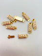 Vintage Metal Clasp 16x7mm Gold