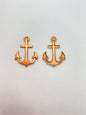 Vintage Metal Anchor 30x22mm Gold