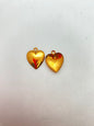Vintage Metal Heart 14mm Gold