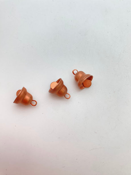 Vintage Metal Bell 12mm Copper