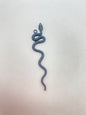 Vintage Metal Snake 2.5” Black