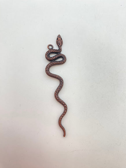 Vintage Metal Snake 2.5” Copper