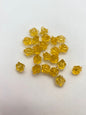 Flower Button 10mm Bright Yellow - FL-0202-E