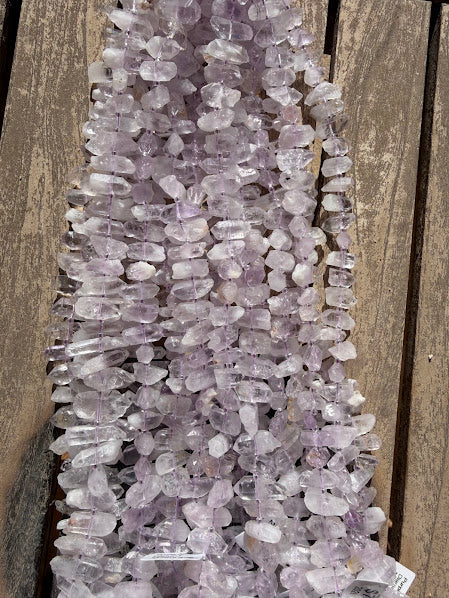 Purple Spirit Diamond Nugget Bead