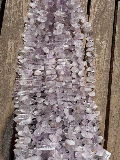 Purple Spirit Diamond Nugget Bead