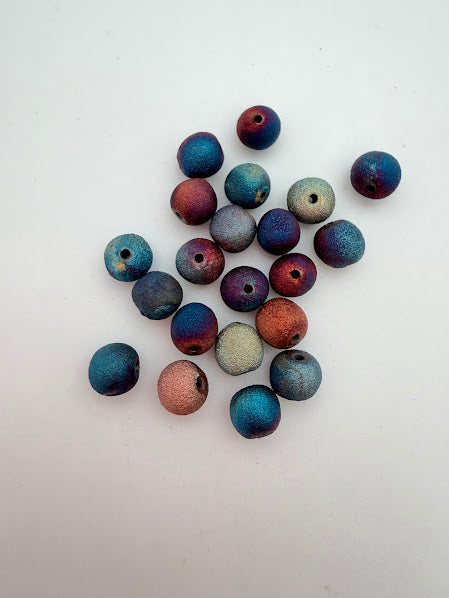 Raku Beads 8mm