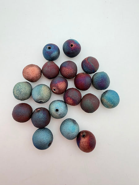 Raku Beads 8mm Round