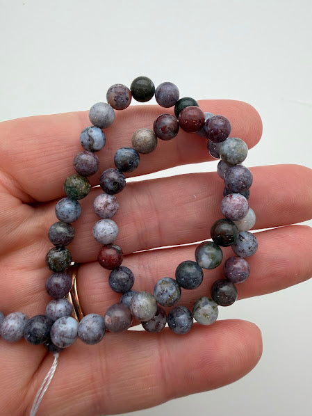 Botswana Agate Round 6mm