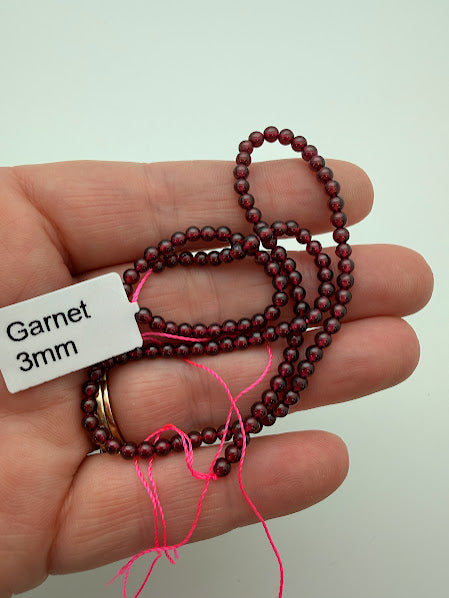 Garnet Round 3mm