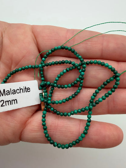 Malachite Round 2mm