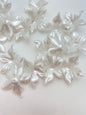 Flower Cap 28mm White Pearl