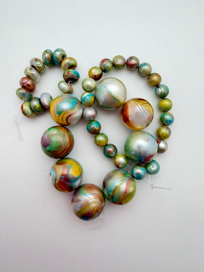 Round 8mm Palm Royale Silke
