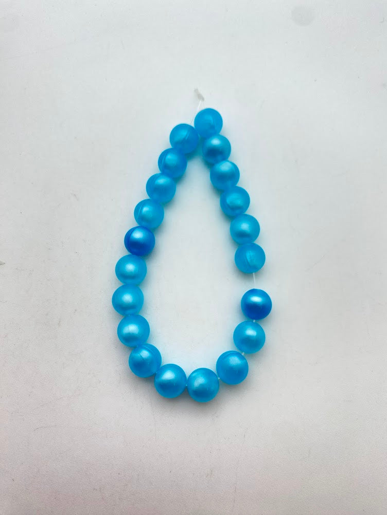 Round 10mm Aqua Pearl