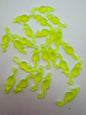 Seahorse Charm 28mm Neon Yellow