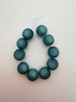 Round 12mm Matte Glitter Paris