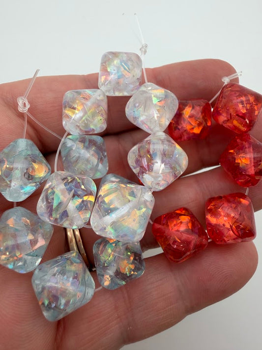 Bi-Cone 14mm Confetti Tart AB