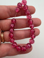 Round 8mm Tinsel Rose Pink