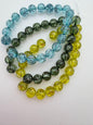 Round 8mm Tinsel Kiwi
