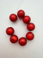 Round 14mm Satin Glow Cherry Lip
