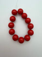 Round 10mm True Red