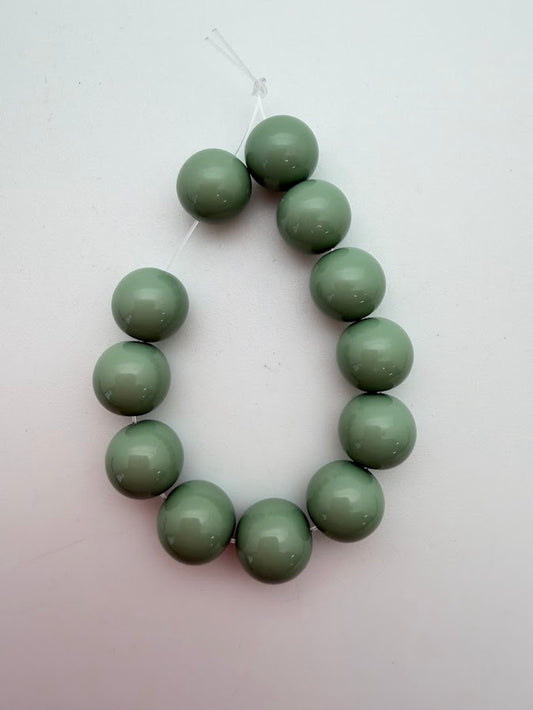 Round 10mm Sage