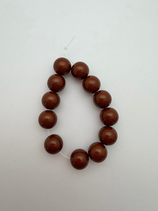 Round 10mm Nutmeg