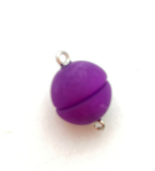 Magnetic Clasp 16mm satin Matte Violet