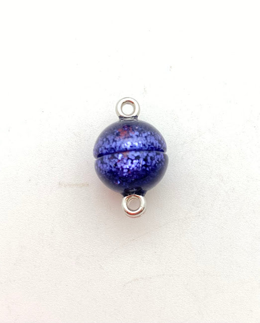 Magnetic Clasp 12mm Glitter Saturno