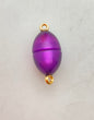 Magnetic Clasp 18x12mm Moon glow Violet