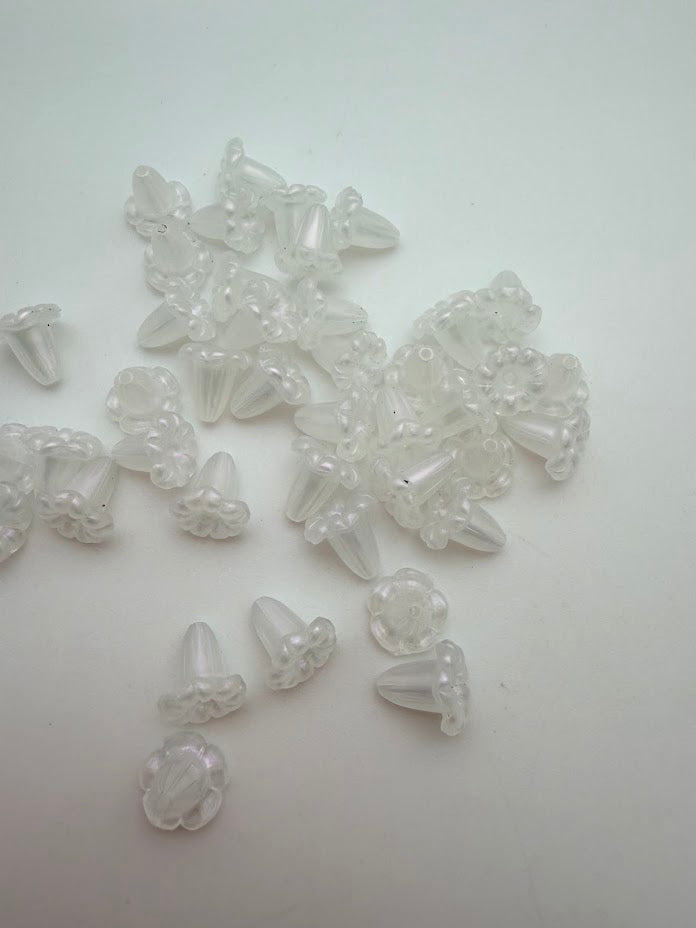 Flower Cap 11x10mm Unicorn Glow