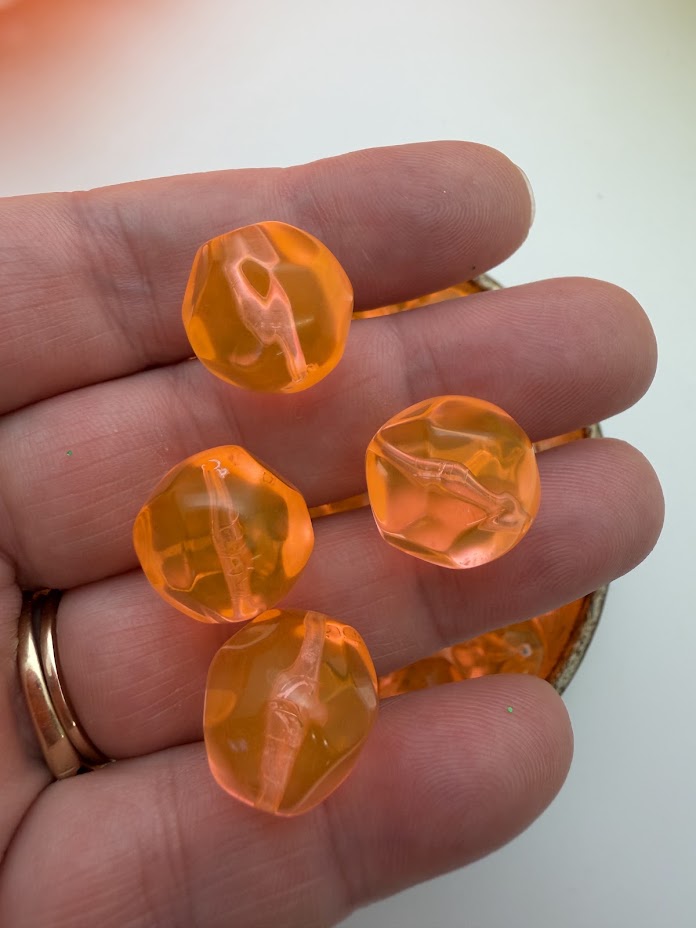 Rock 12mm Orange Sherbet Neon