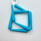 Long Tear Drop 38x7mm Blue Turquoise