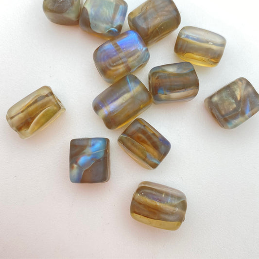 Cube 10mm Labradorite - YAYIN