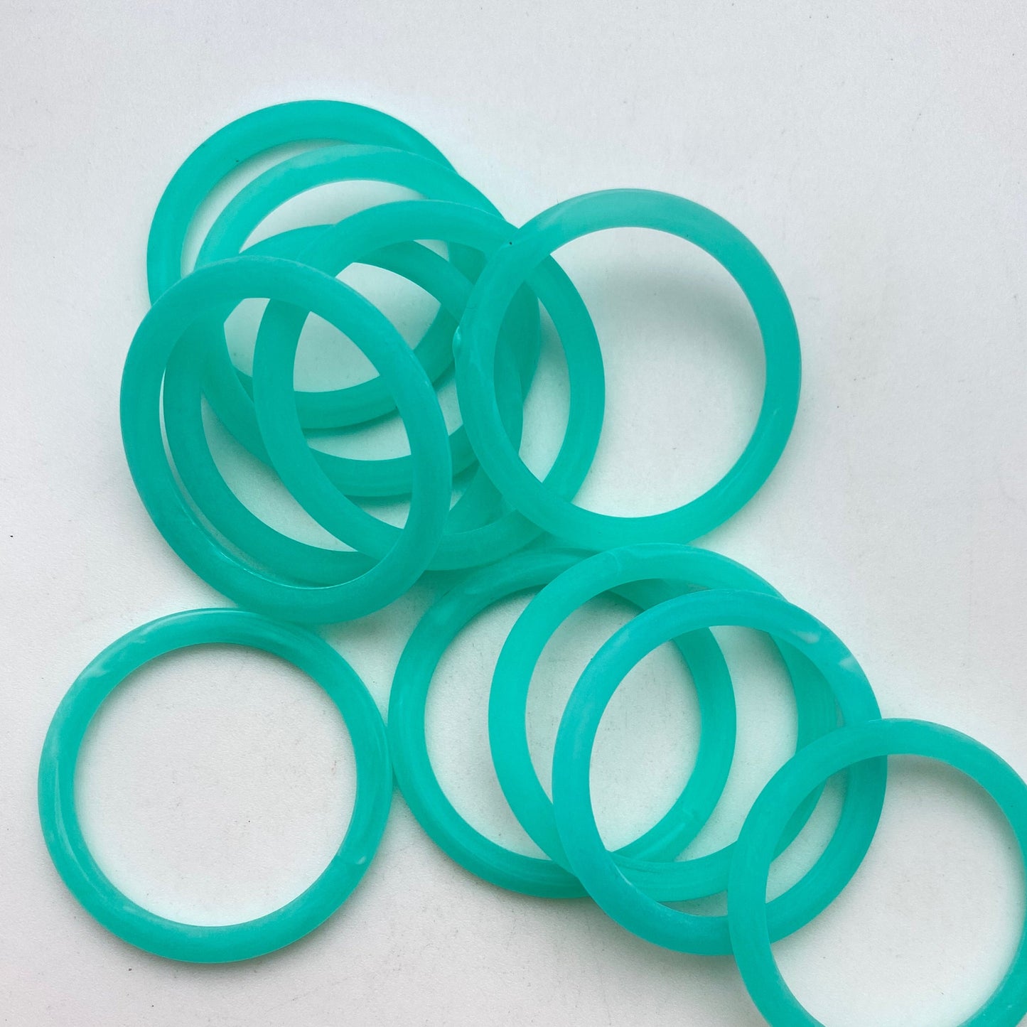 Ring 37mm Ice Green Matte - DE-1052–D
