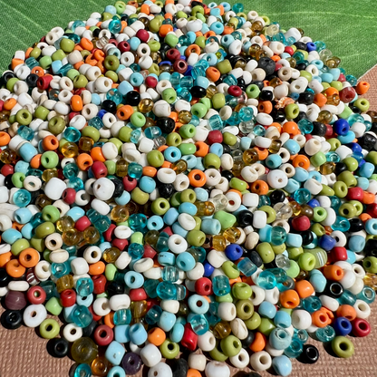 Java Glass - Rainbow 3 to 5mm Mix