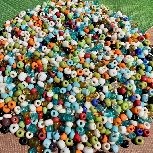 Java Glass - Rainbow 3 to 5mm Mix