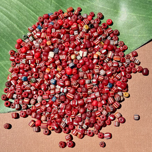 Java Glass - Rose are Red Mix