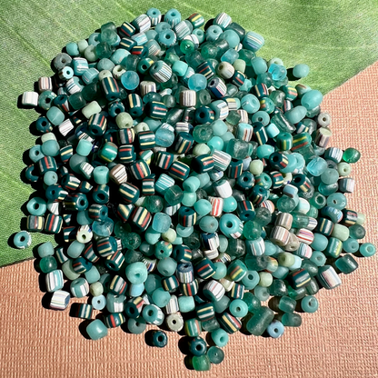 Java Glass - Tantalizing Teal Mix