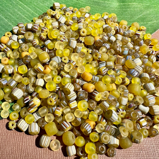 Java Glass - Mellow Yellow Mix