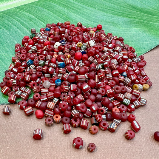 Java Glass - Rose are Red Mix