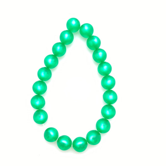 Moon glow Round 8mm Kelly