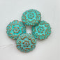 Inlay Lentil Baroque 22mm Patina