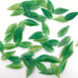 Leaves 21x9mm Green Matte
