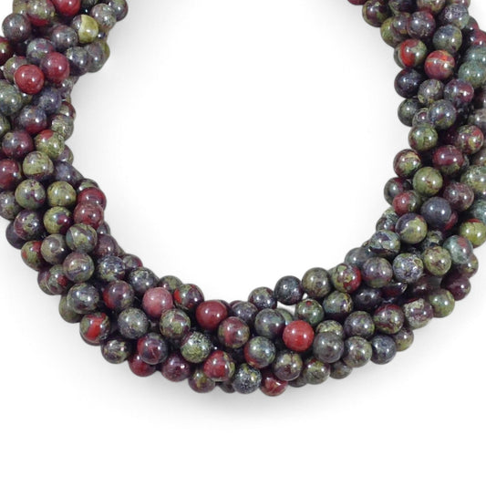 Dragon Bloodstone Round