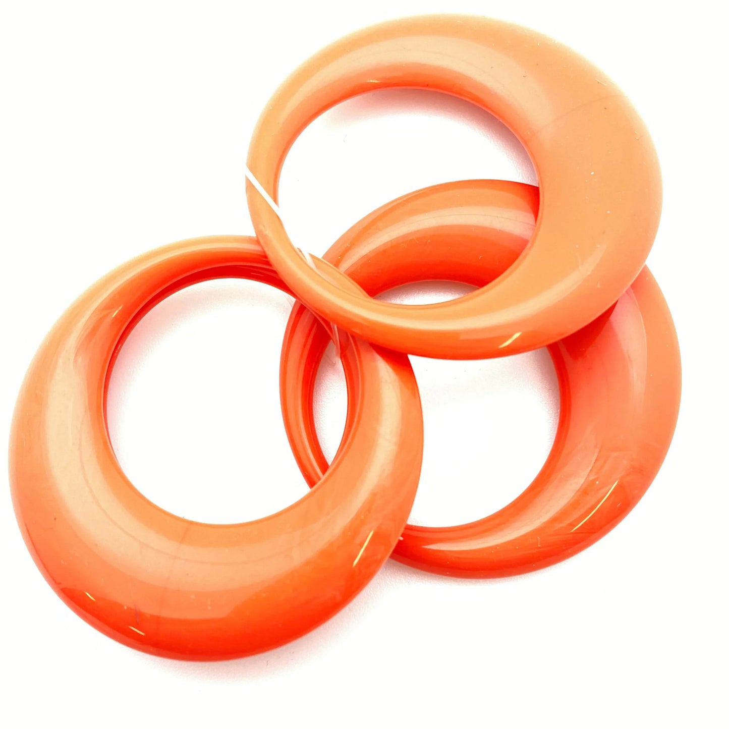 Hoop Drop 44mm Coral - DE-0081-A