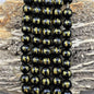 Onyx w/ Mantra Symbol Polished Round