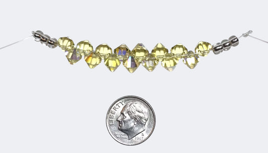 Swarovski Crystal Beads - Article 6301 - 6mm - Jonquil AB