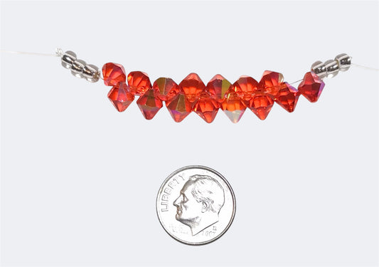 Swarovski Crystal Beads - Article 6301 - 6mm - Hyacinth AB