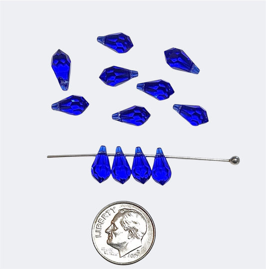 Swarovski Crystal Beads/Pendants - Article 6000 - 11x5.5mm – Majestic Blue