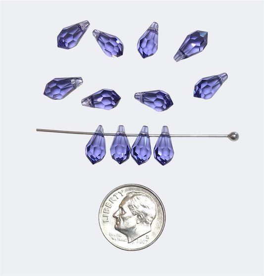 Swarovski Crystal Beads/Pendants - Article 6000 - 11x5.5mm – Tanzanite